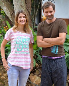 Roger Förster und Natalie Pla, Elephant Special Tours, Chiang Mai, Thailand