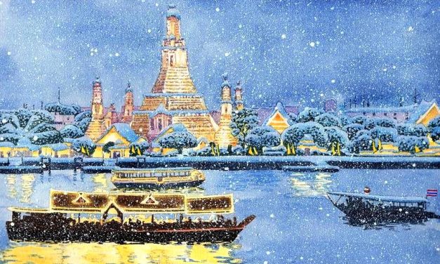 Weiße Weihnacht in Bangkok: Stille Nacht, Shopping lacht, Crosby singt